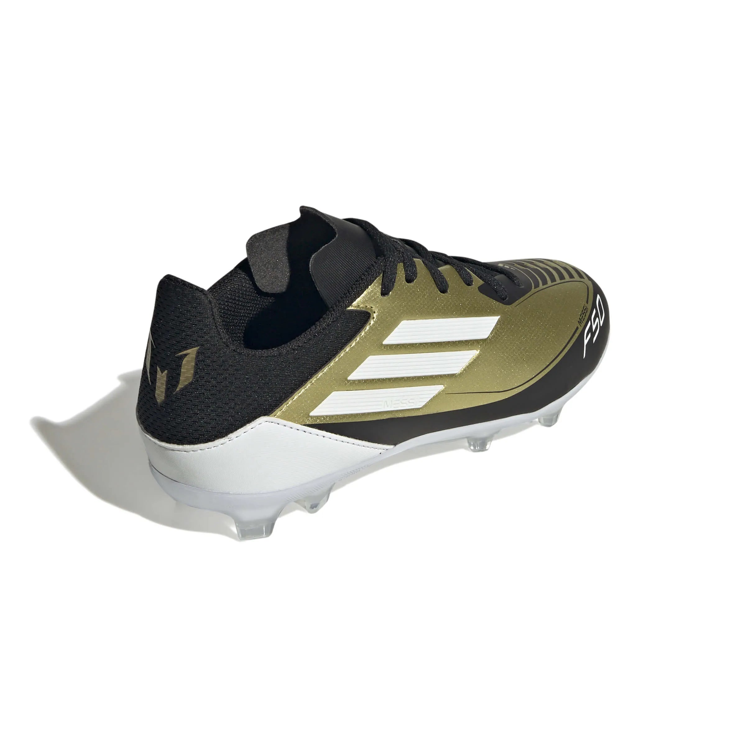adidas Youth Messi F50 League FG-MG - Triunfo Dorado (FA24) (Lateral - Back)