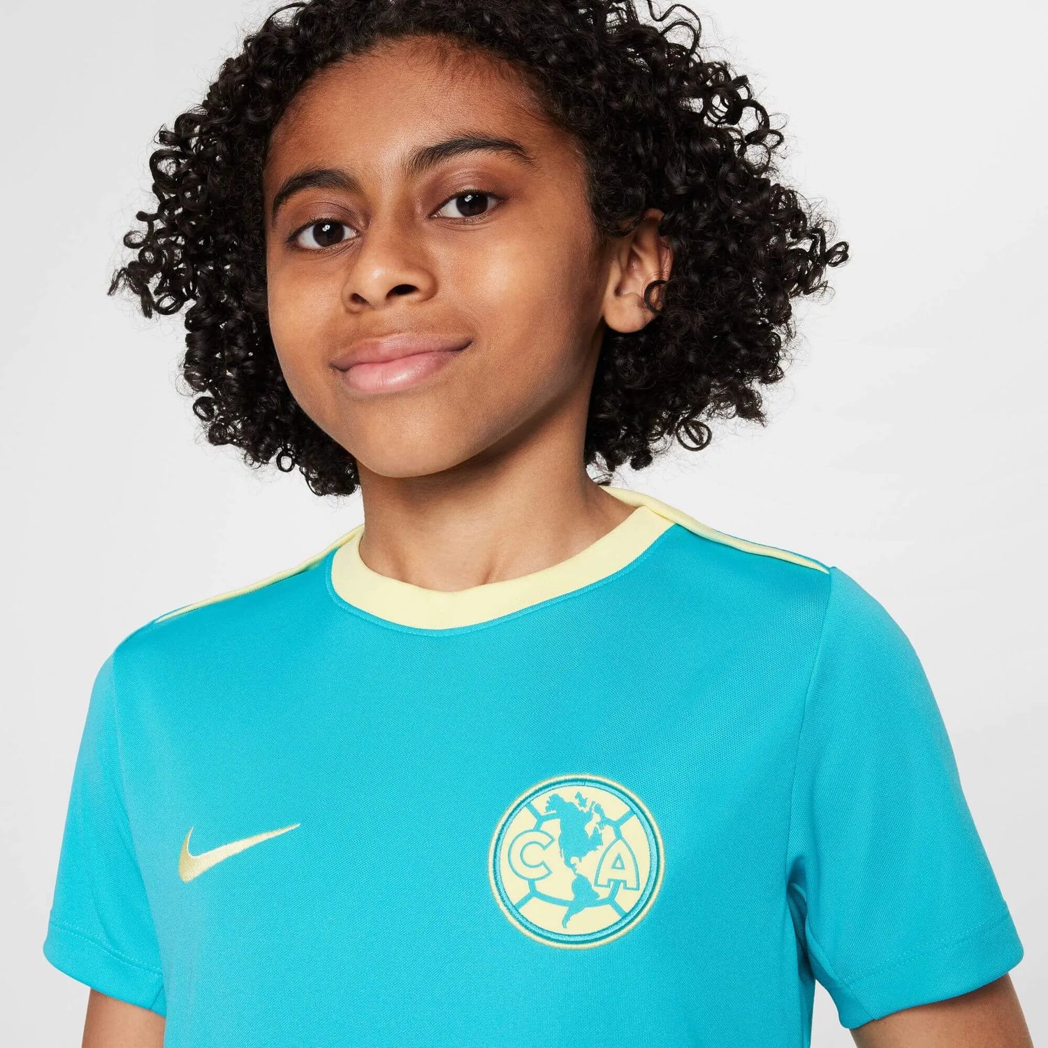 Nike 2024-25 Club America Youth DF Academy SS Top (Detail 1)