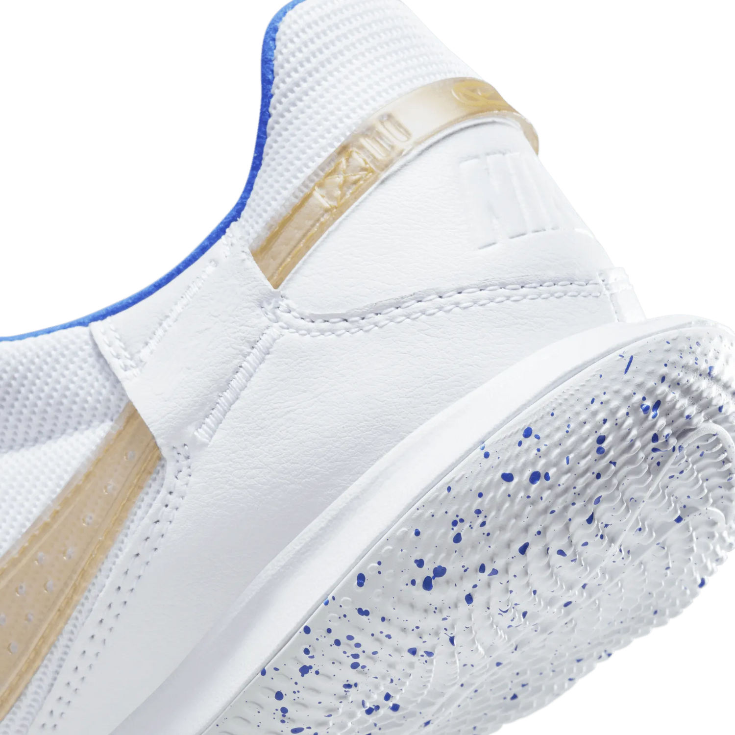 Nike Streetgato Indoor White Hyper Royal Metallic Gold (Detail 2)