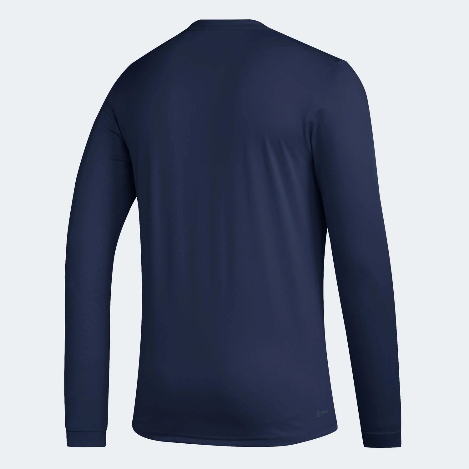 adidas 2023 LA Galaxy Long-Sleeve Pre-Game Tee - Navy (Back)