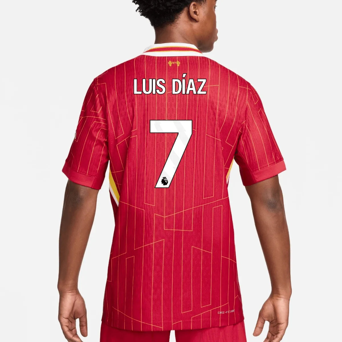 Nike 2024-25 Liverpool Men's Authentic Home Jersey (Luis Diaz)