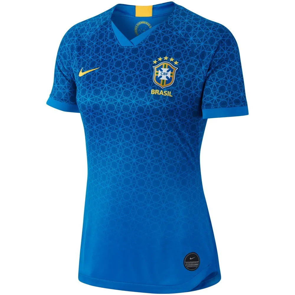 Nike Brazil 2019-20 WC WOMEN Away Jersey - Blue