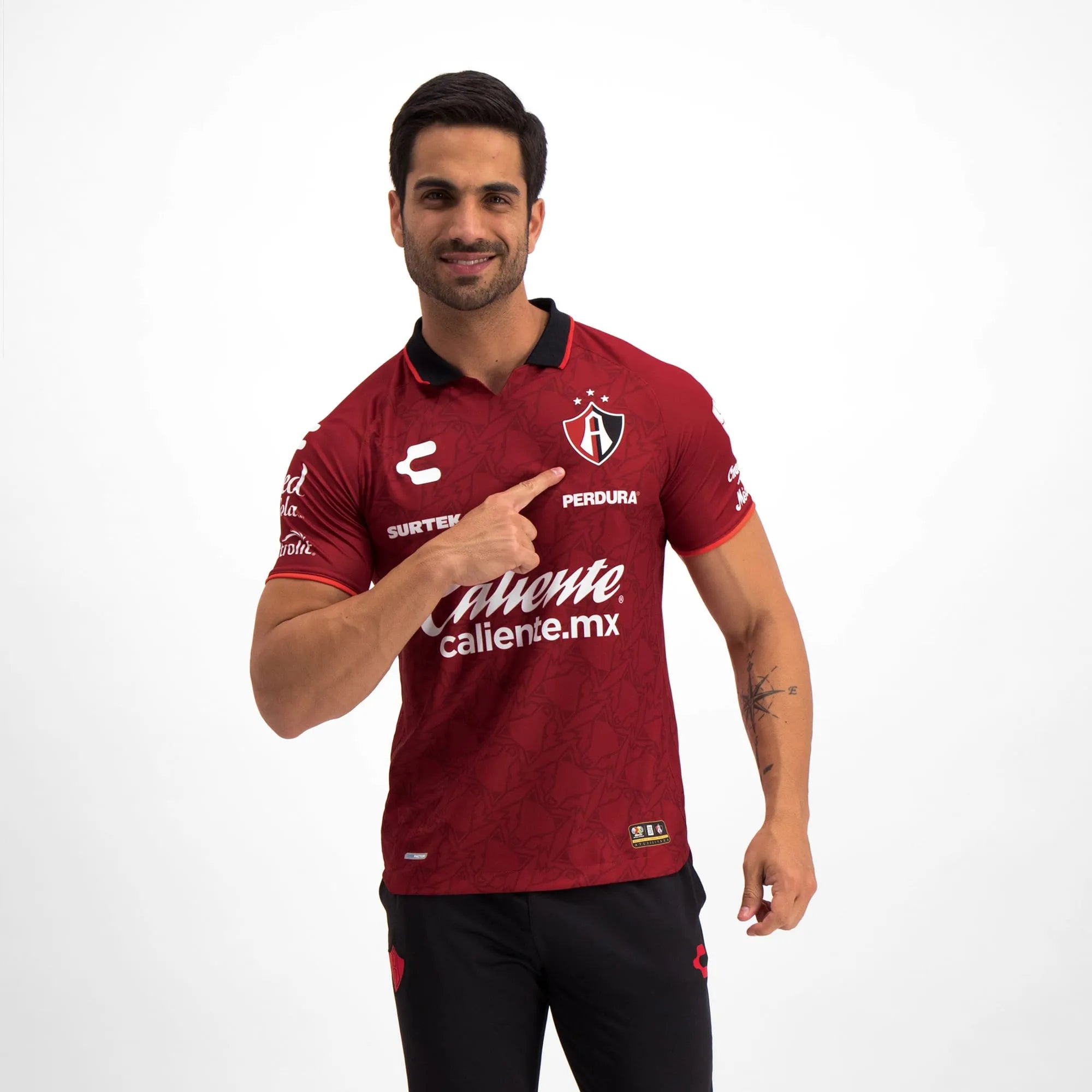 Charly 2023-24 Atlas Men's Stadium Away Jersey (Model - Front)