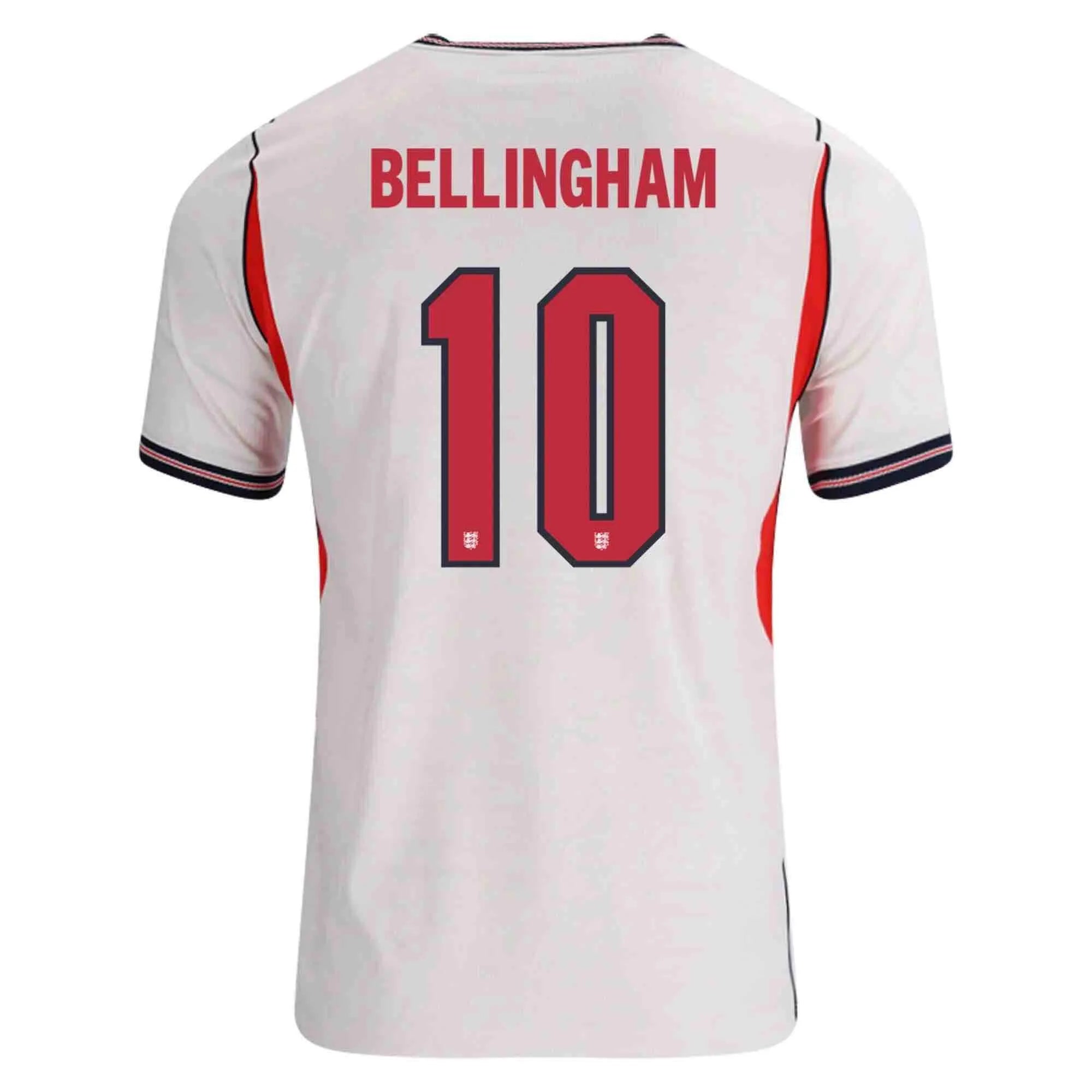Nike 2026 England Men's Stadium Home Soccer Jersey (Bellingham)