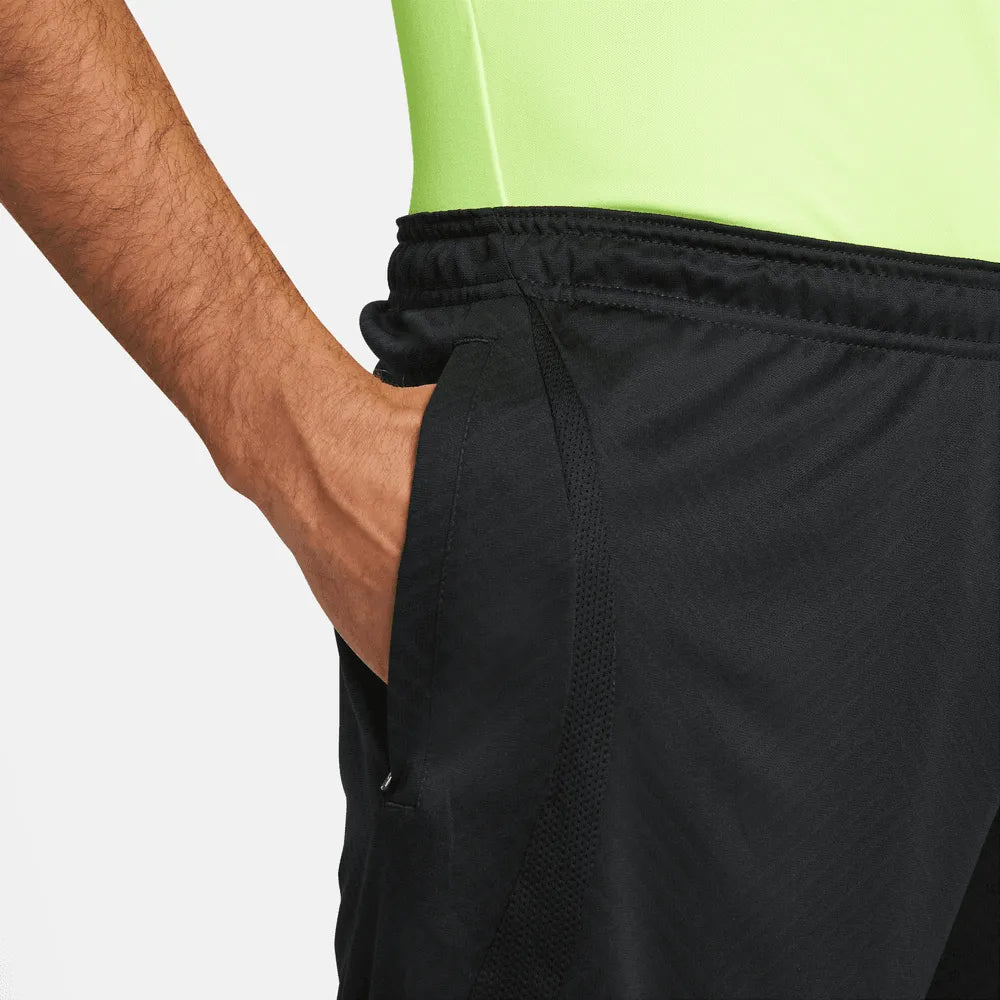 Nike 2022-23 Tottenham Strike Shorts - Black-Volt (Detail 2)
