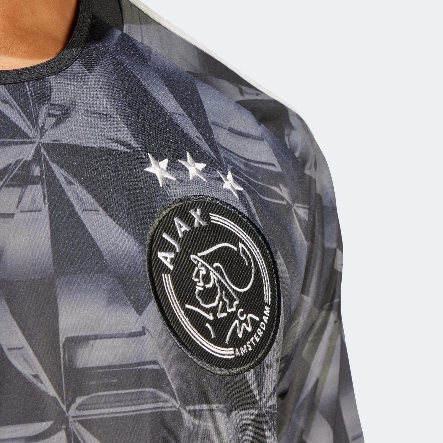 Adidas 2023-24 Ajax Men's Stadium 3rd Jersey (Detail 2)
