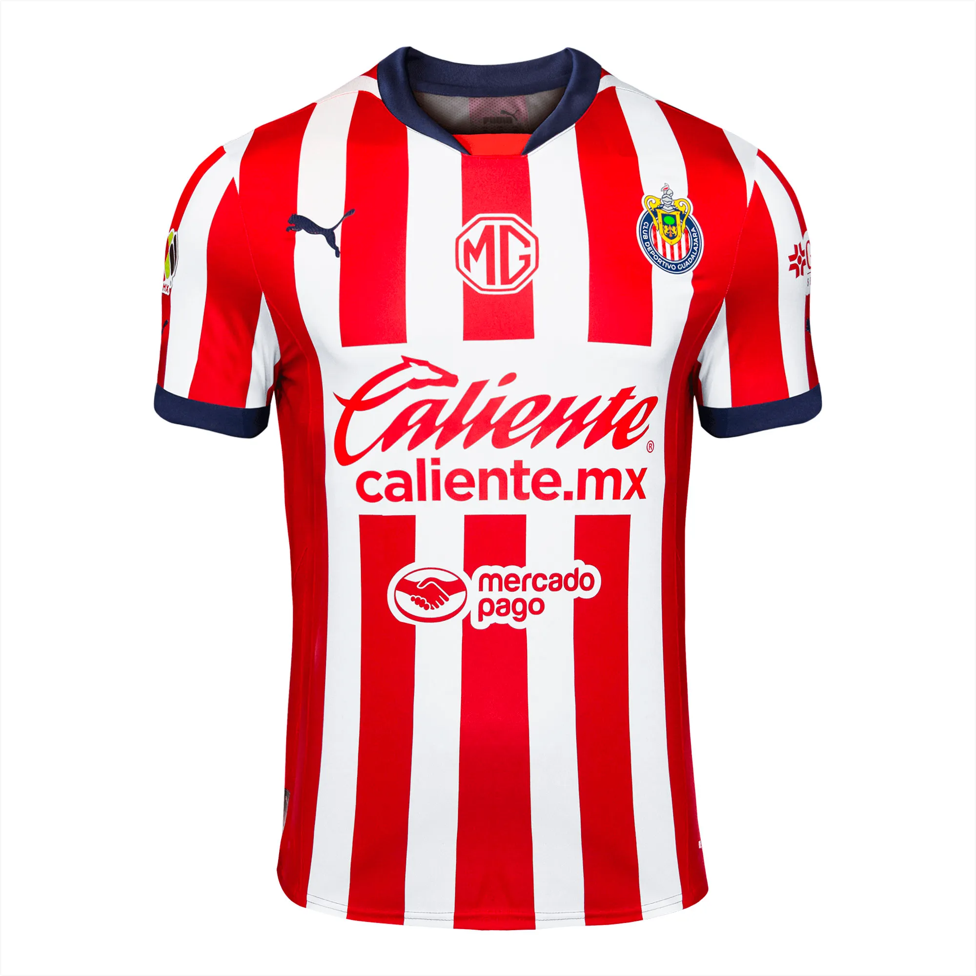 Puma 2024-25 Chivas Men's Authentic Home Jersey (Front)