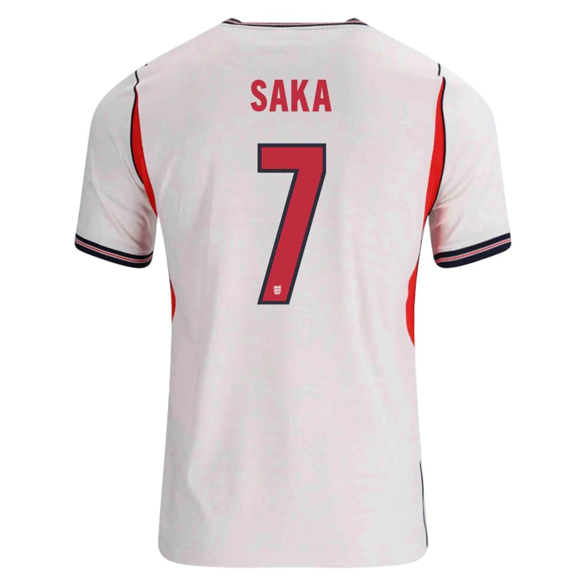 Nike 2026 England Men's Stadium Home Soccer Jersey (Saka)
