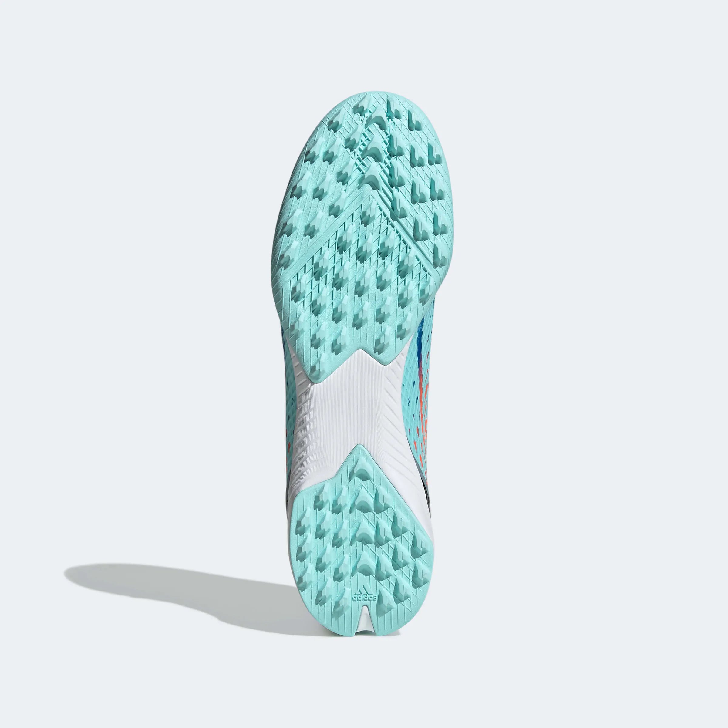 adidas X Speedportal.3 LL Turf - Aqua-Blue-Yellow (Bottom)