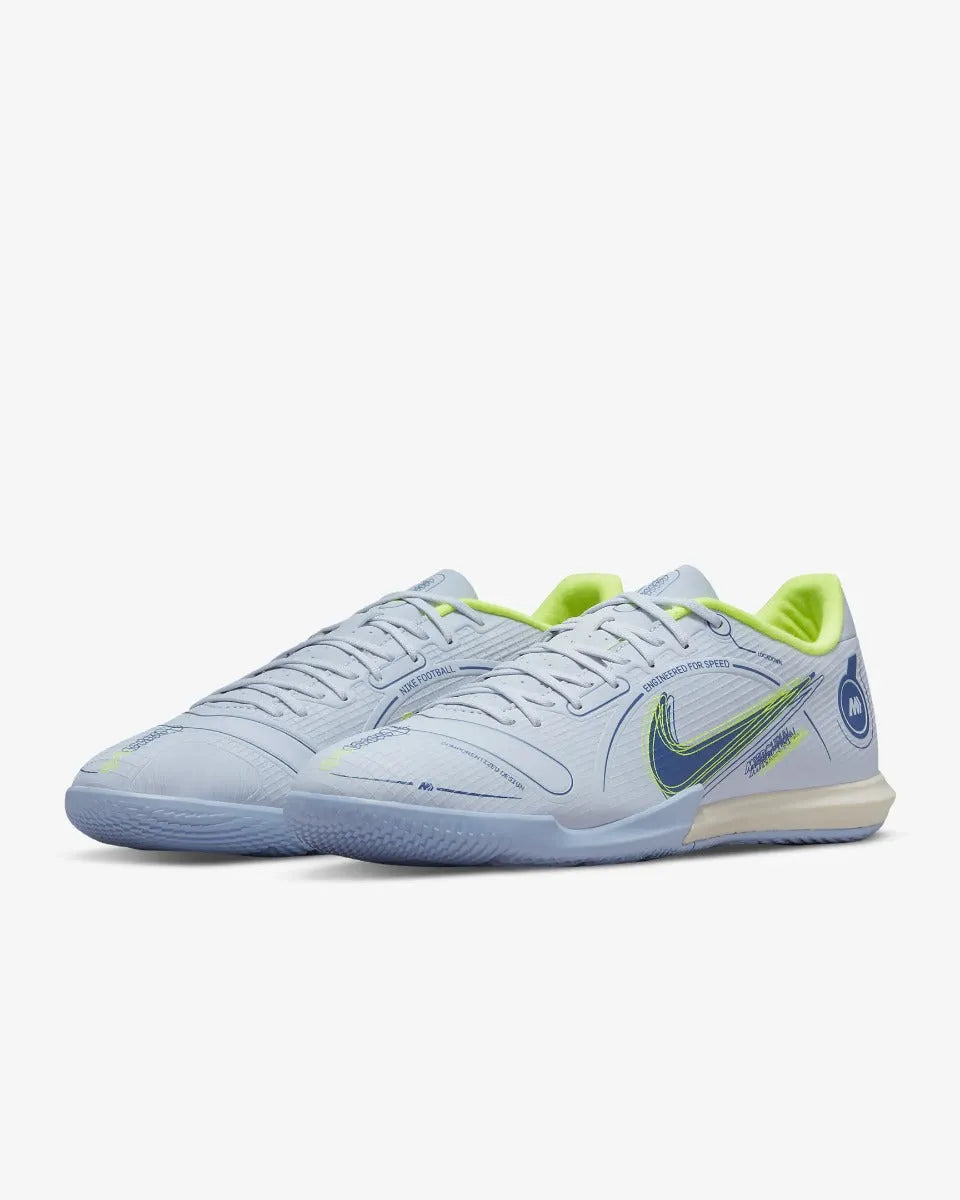 Nike Mercurial Vapor 14 Academy Indoor - Grey Blue (Pair - Diagonal)