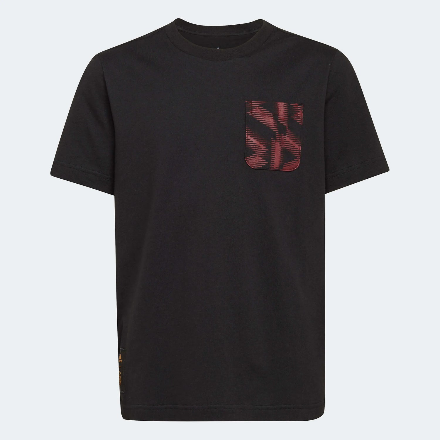 adidas 2022-23 Germany Youth Tee - Black (Front)