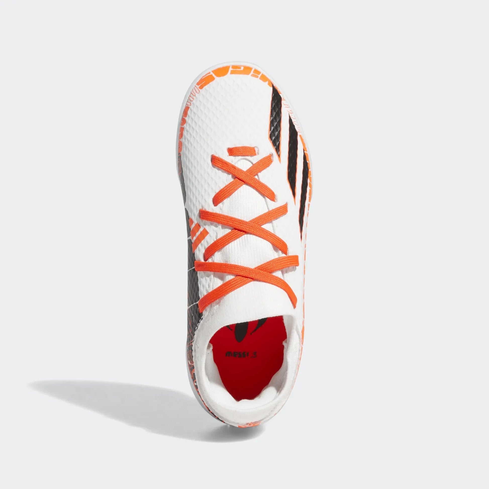adidas JR X SpeedPortal Messi .3 Indoor - White-Black-Solar Red (Top)