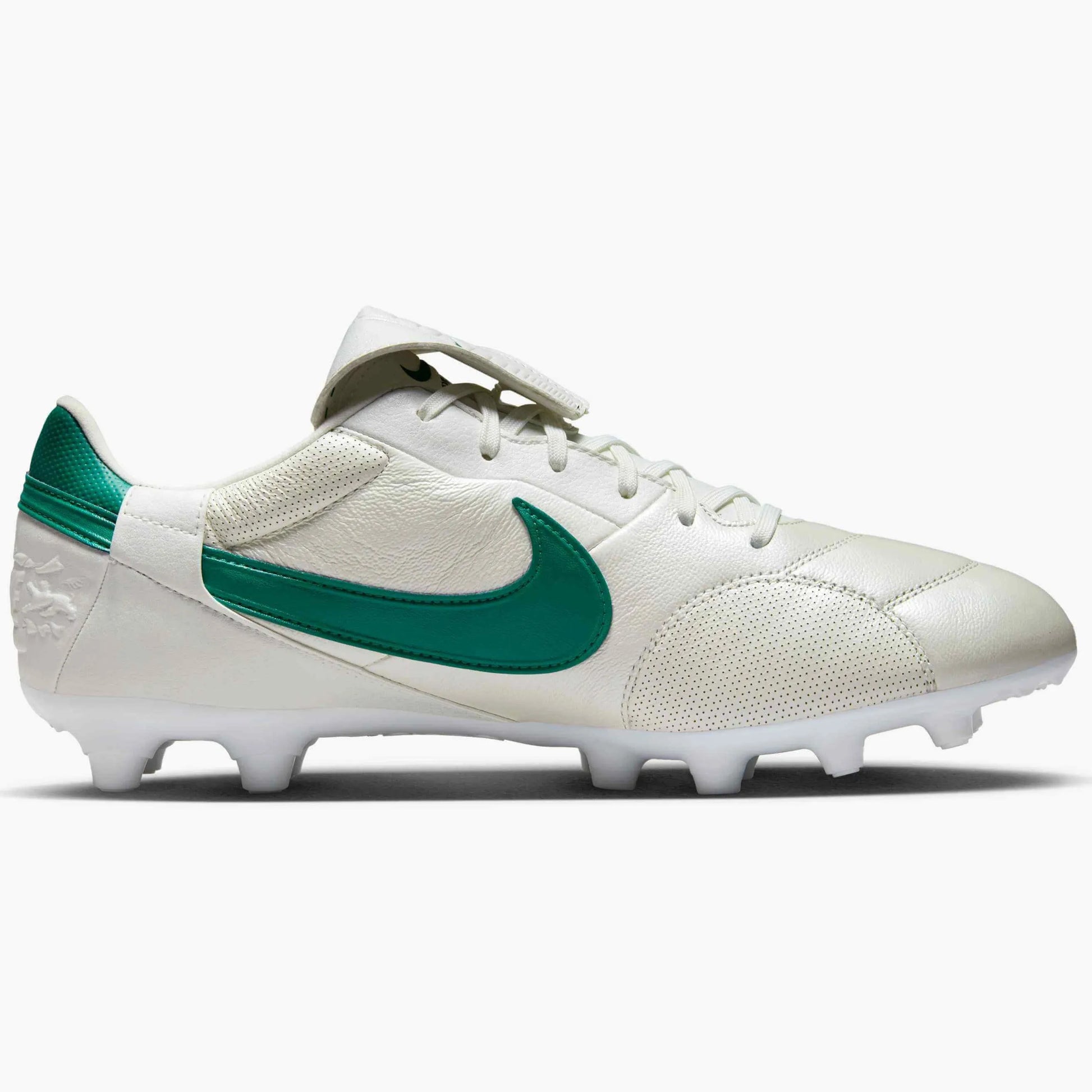 Nike Premier III FG Metallic Summit White-Mystic Green (Side 2)