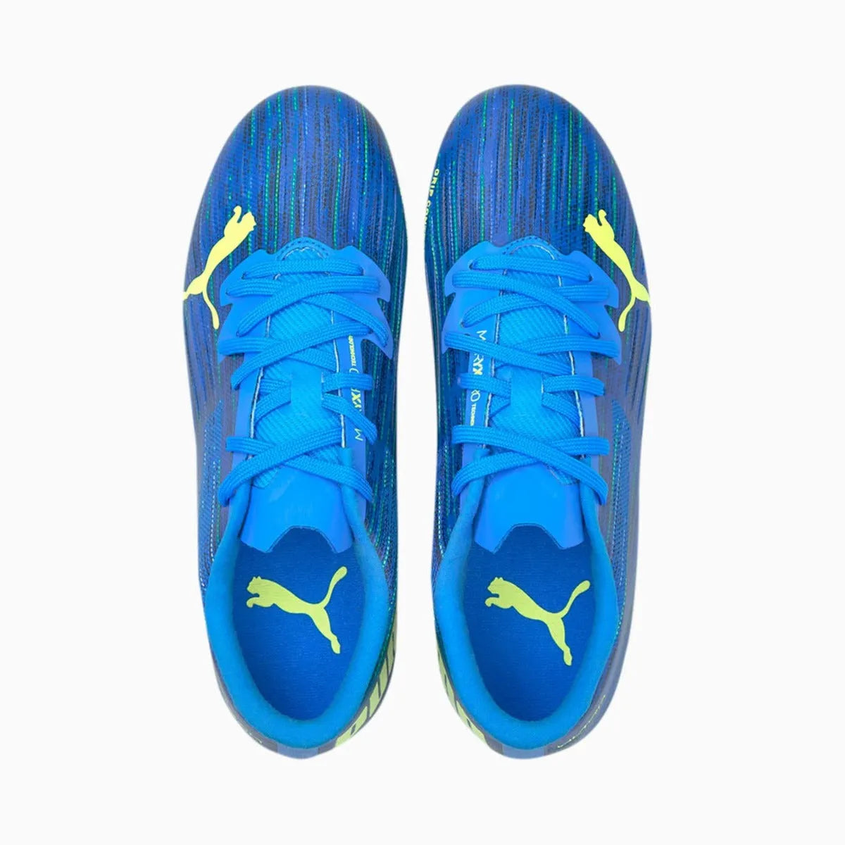Puma JR Ultra 2.2 FG-AG - Blue-Yellow Alert
