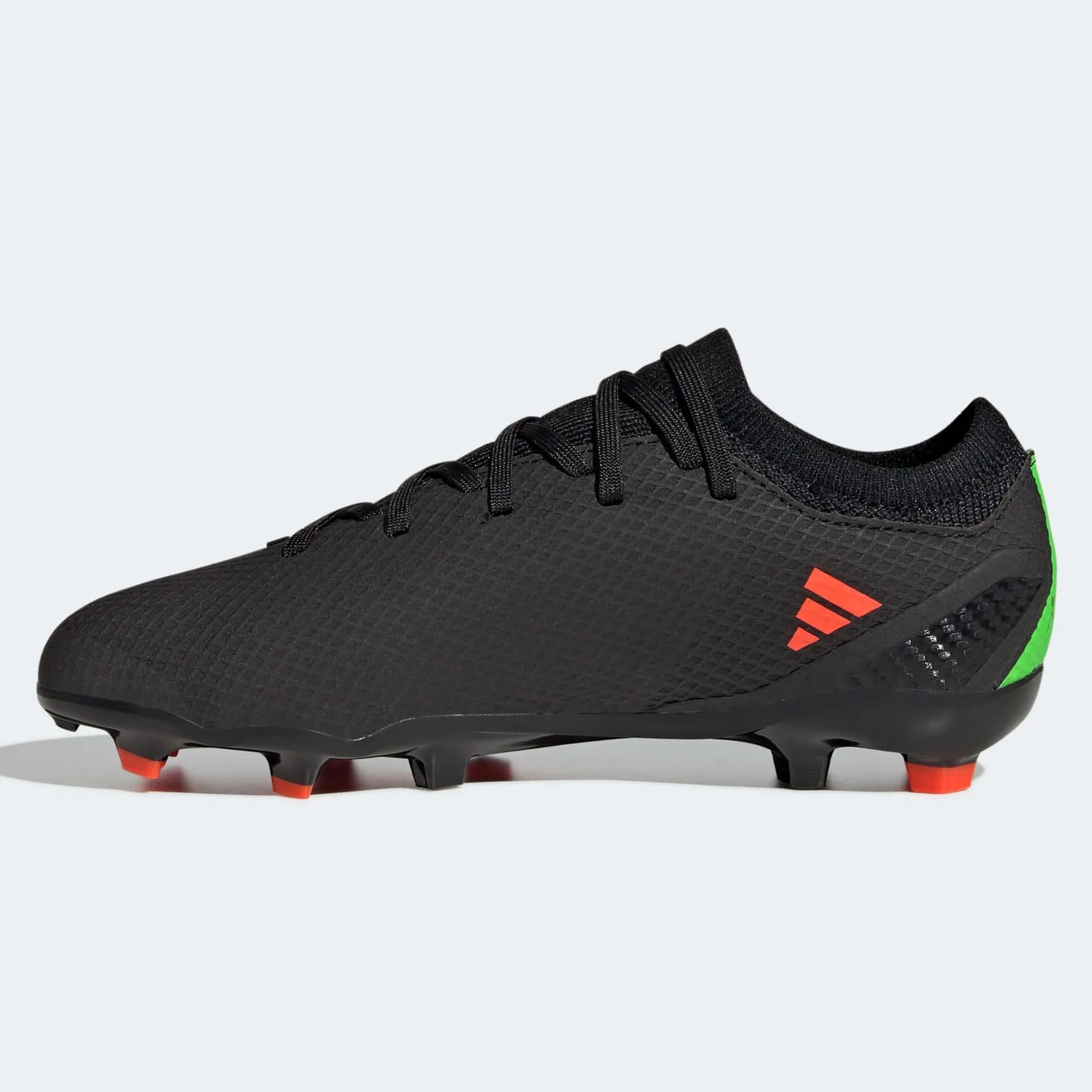 adidas JR X SpeedPortal .3 FG - Black-Solar Red (Side 2)