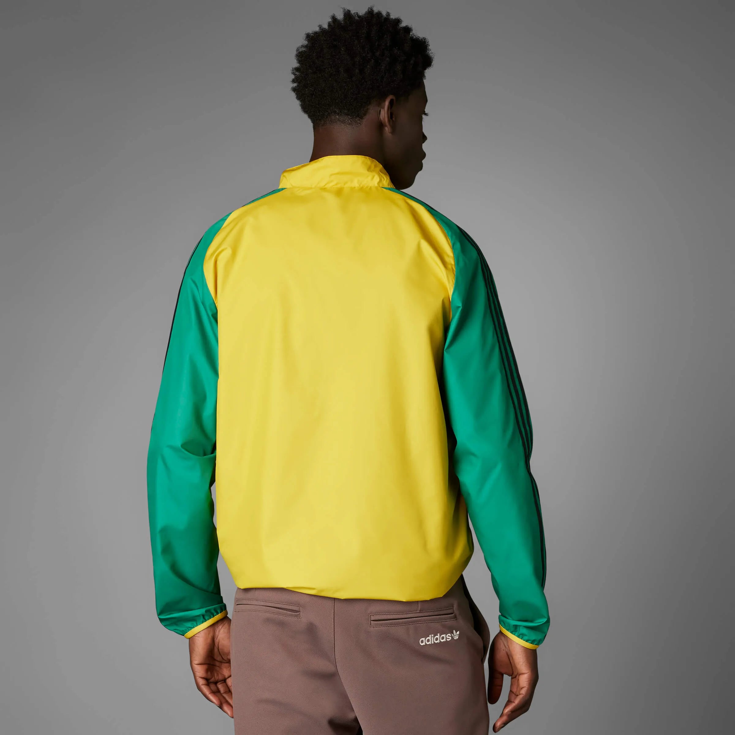 adidas 2024-25 Jamaica Men's Anthem Jacket (Model - Back)