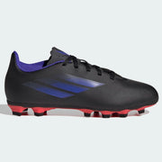 Adidas JR X Speedflow .4 FxG - Black-Sonic Ink (Side 1)