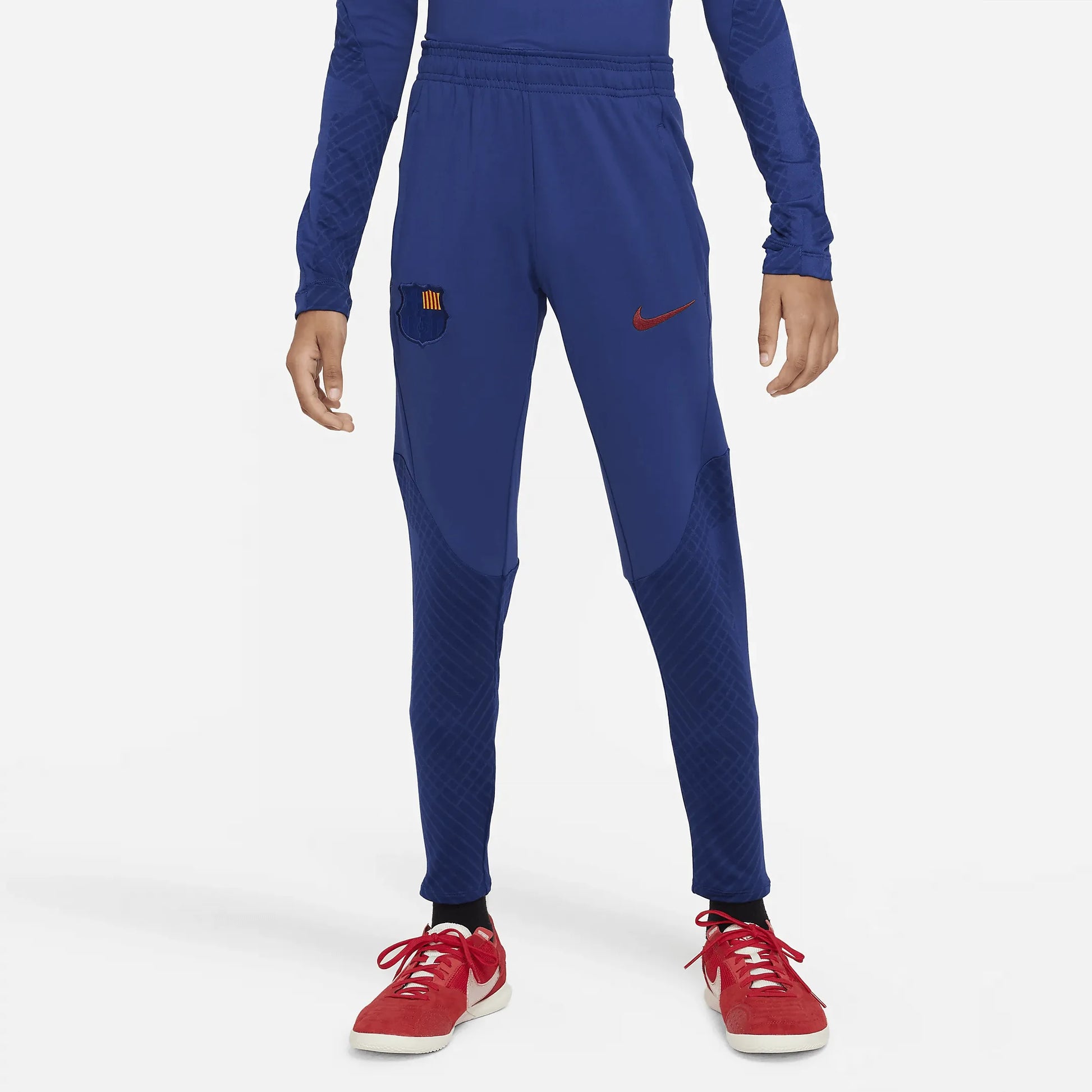 Nike 2023-24 Barcelona Youth Strike DF Knit Pants (Model - Front)