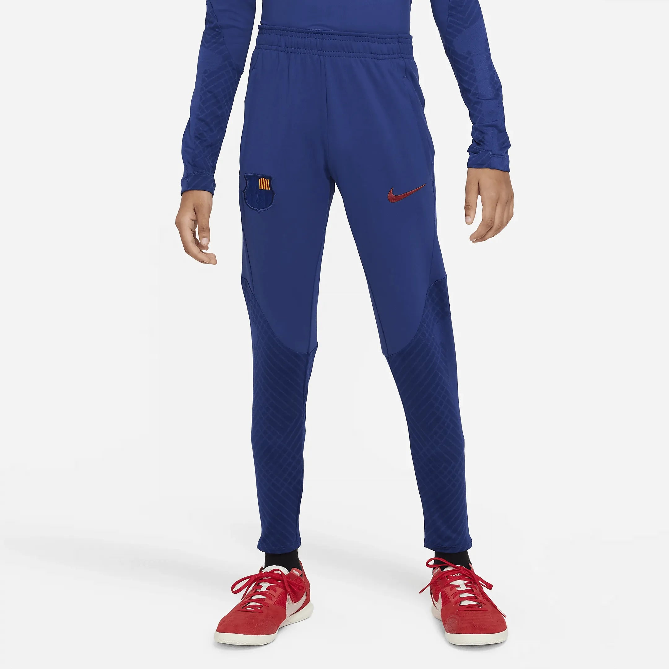 Nike 2023-24 Barcelona Youth Strike DF Knit Pants (Model - Front)