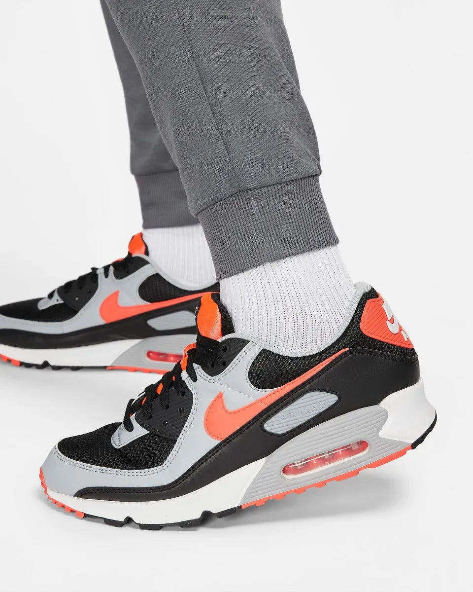 Nike 2022 PSG DF Fleece Travel Pants - Grey-Black-Red (Detail 5)