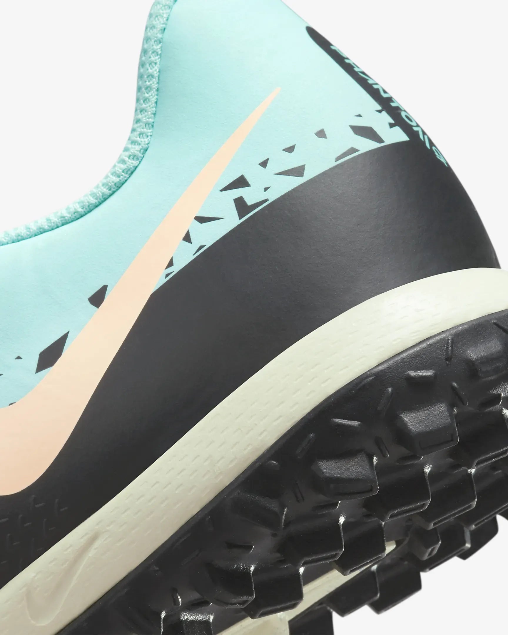 Nike Jr Phantom GT2 Academy TF - Glacier Ice-Black (Detail 2)