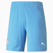 Puma 2021-22 Manchester City  Men's Shorts - Light Blue (Front)