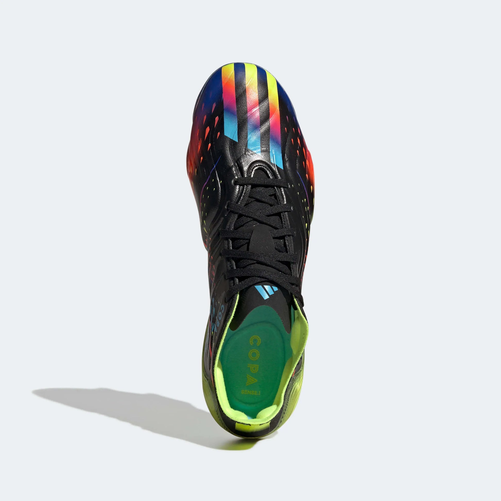 adidas Copa Sense.1 FG - Black-Solar Yellow (Top)