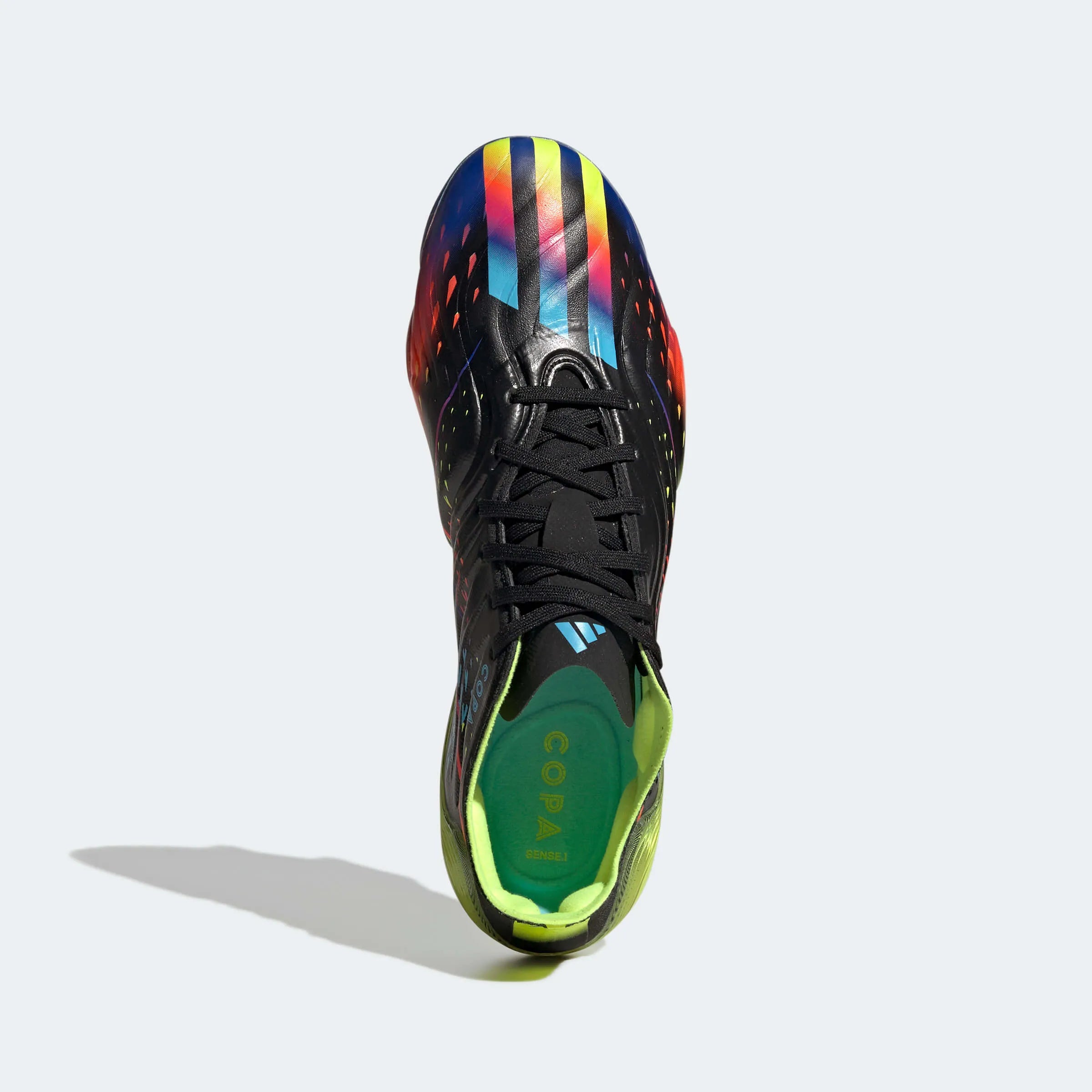  adidas Copa Sense.1 FG - Black-Solar Yellow (Top)