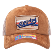 FI Collection Cruz Azul Camionero Trucker Hat - Brown (Front)