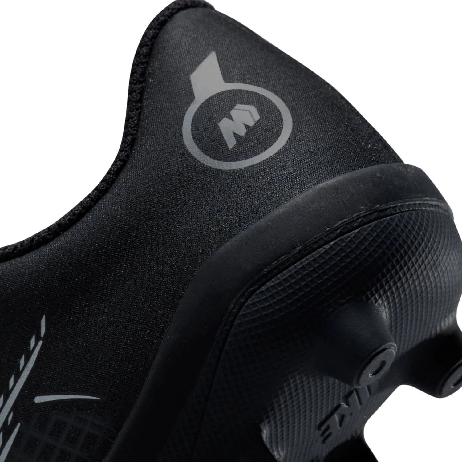 Nike Kids Mercurial Vapor 14 Club FG-MG - Black-Silver (Detail 4)