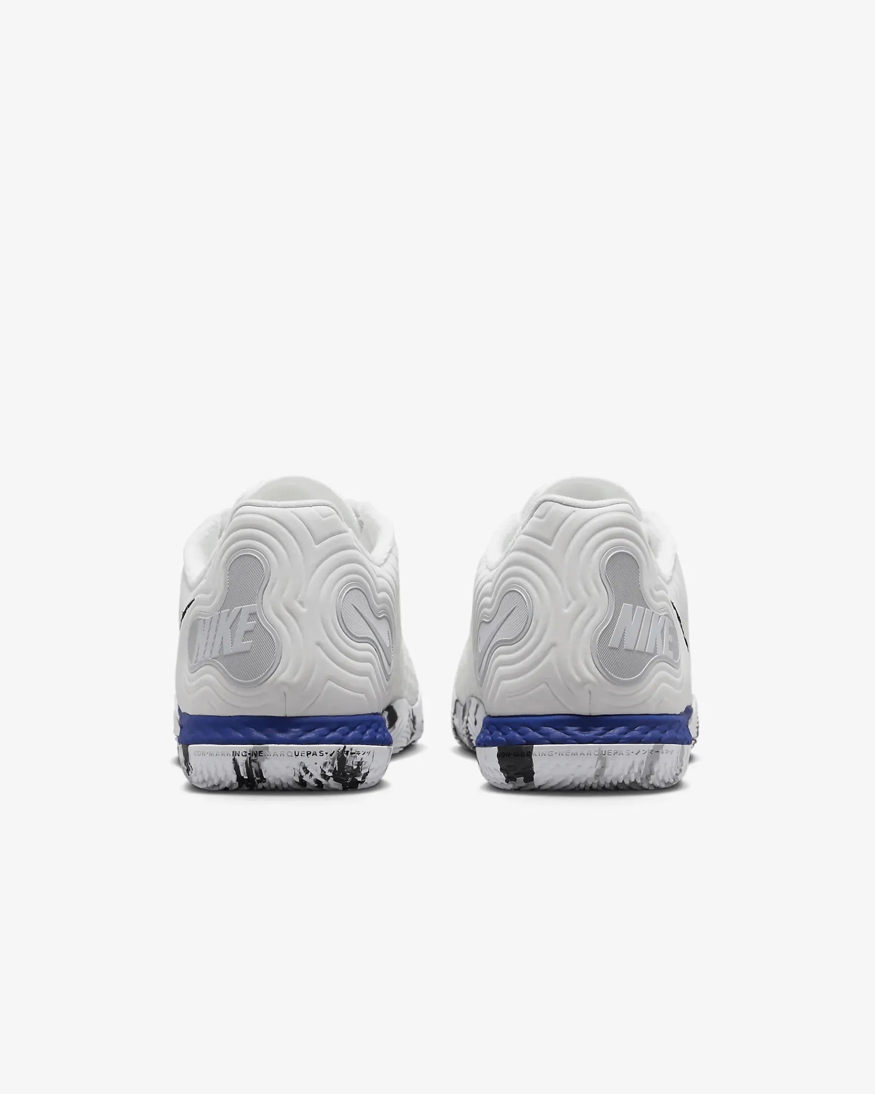 Nike Reactgato - White - Black - Blue (Pair - Back)