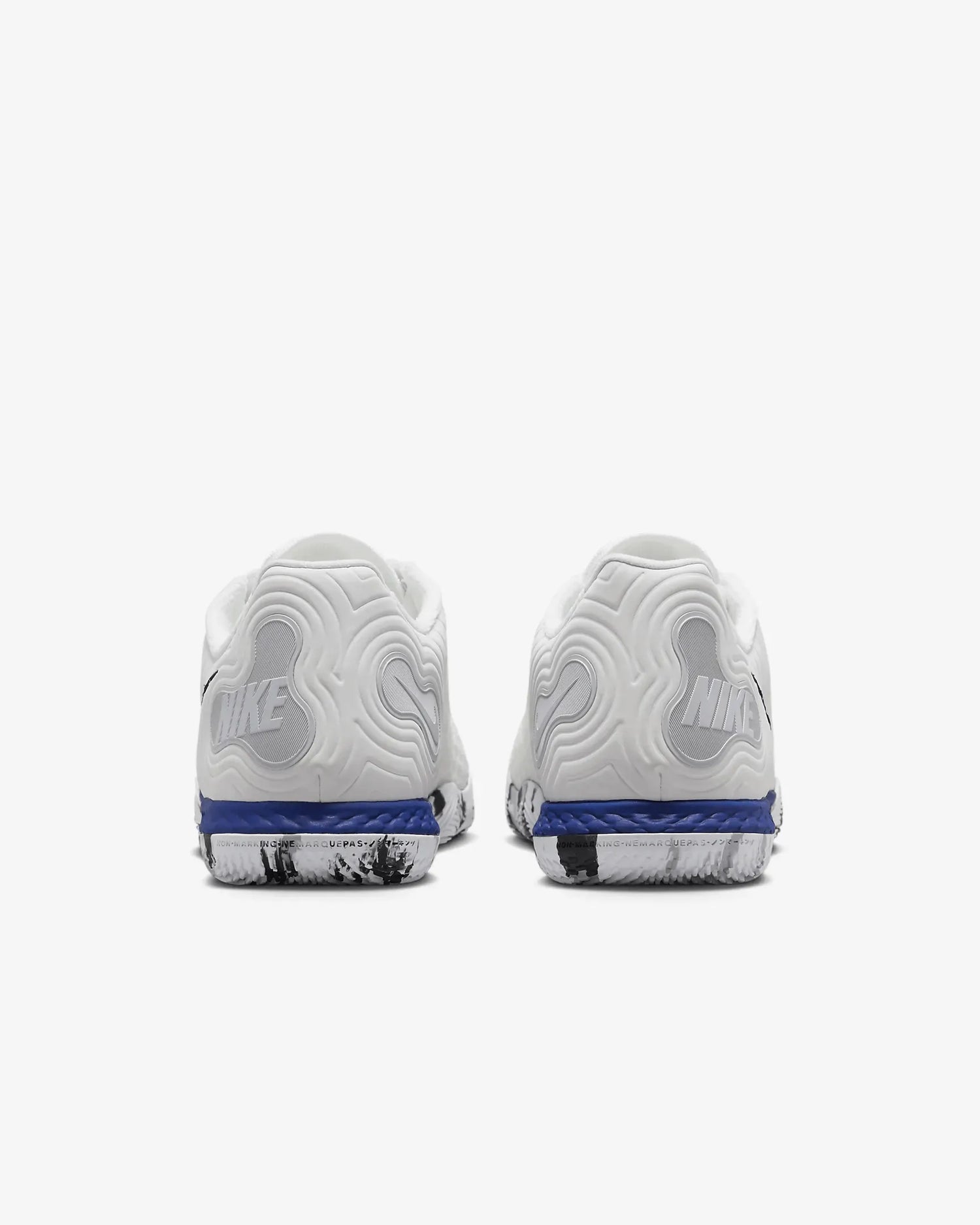 Nike Reactgato - White - Black - Blue (Pair - Back)