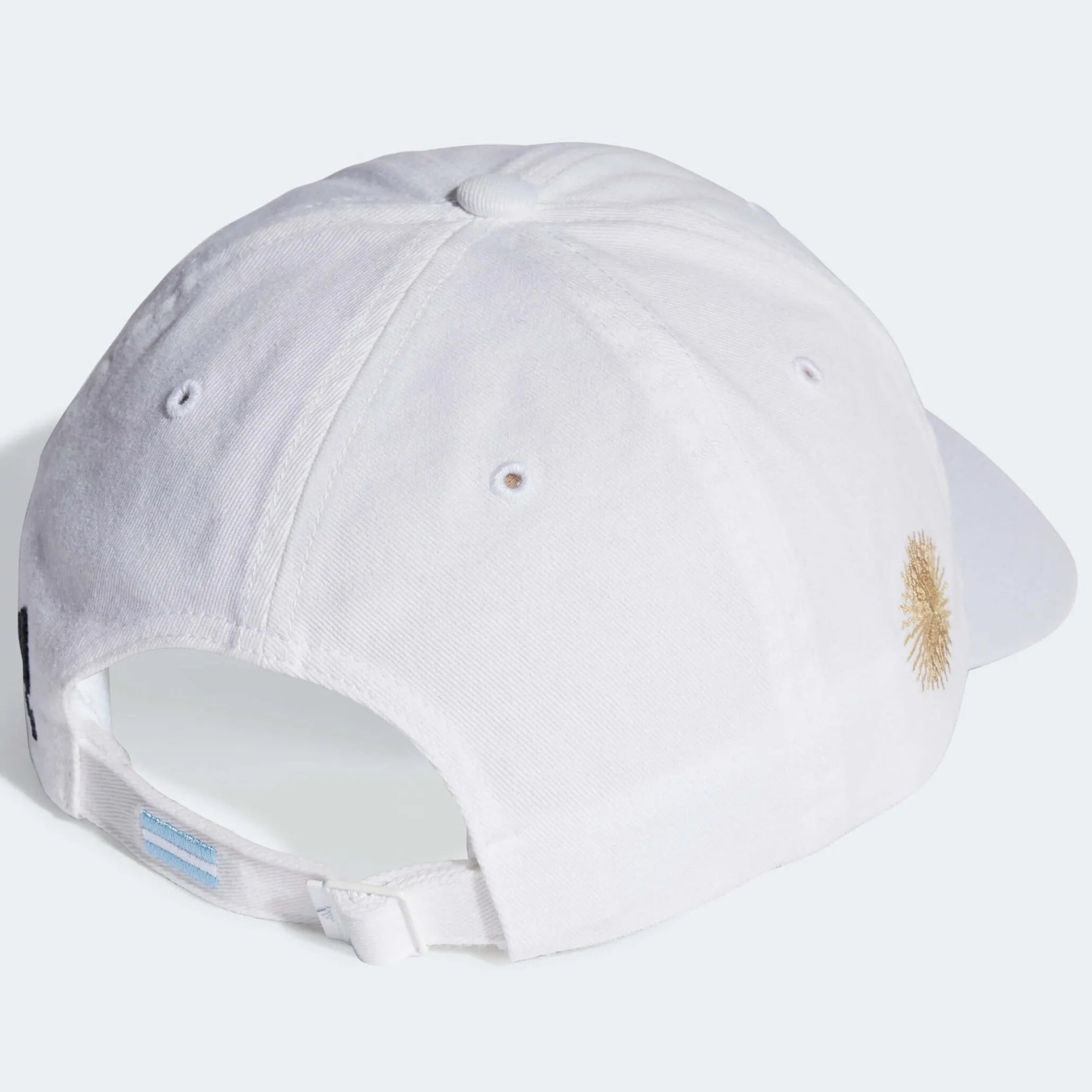 adidas 2022-23 Argentina Dad Cap - White-Light Blue (Back)