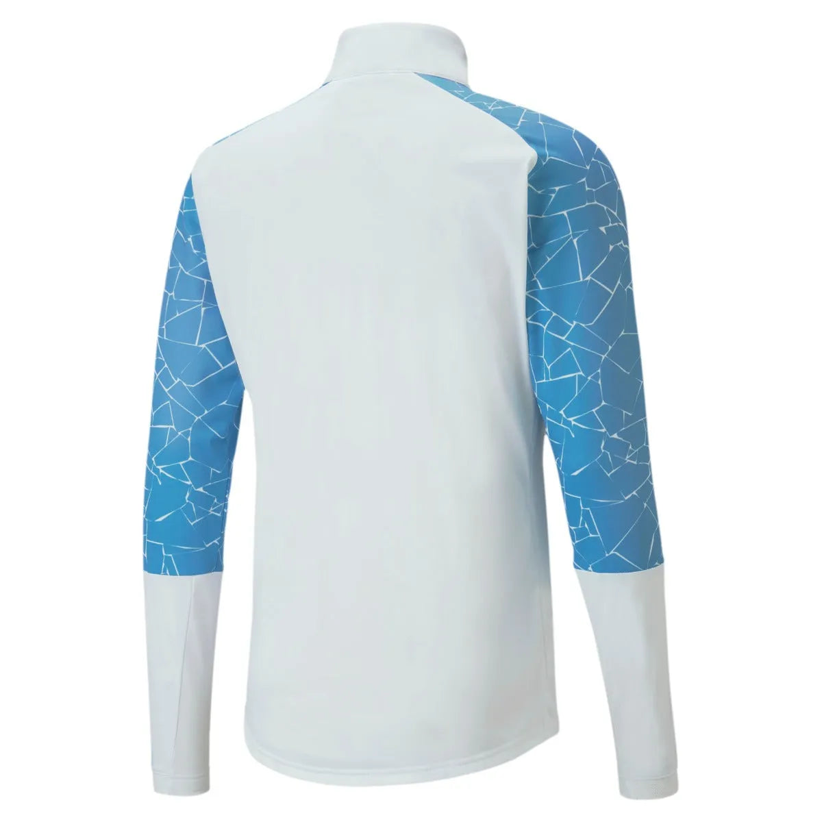 Puma 2020-21 Manchester City Stadium Jacket - White-Blue