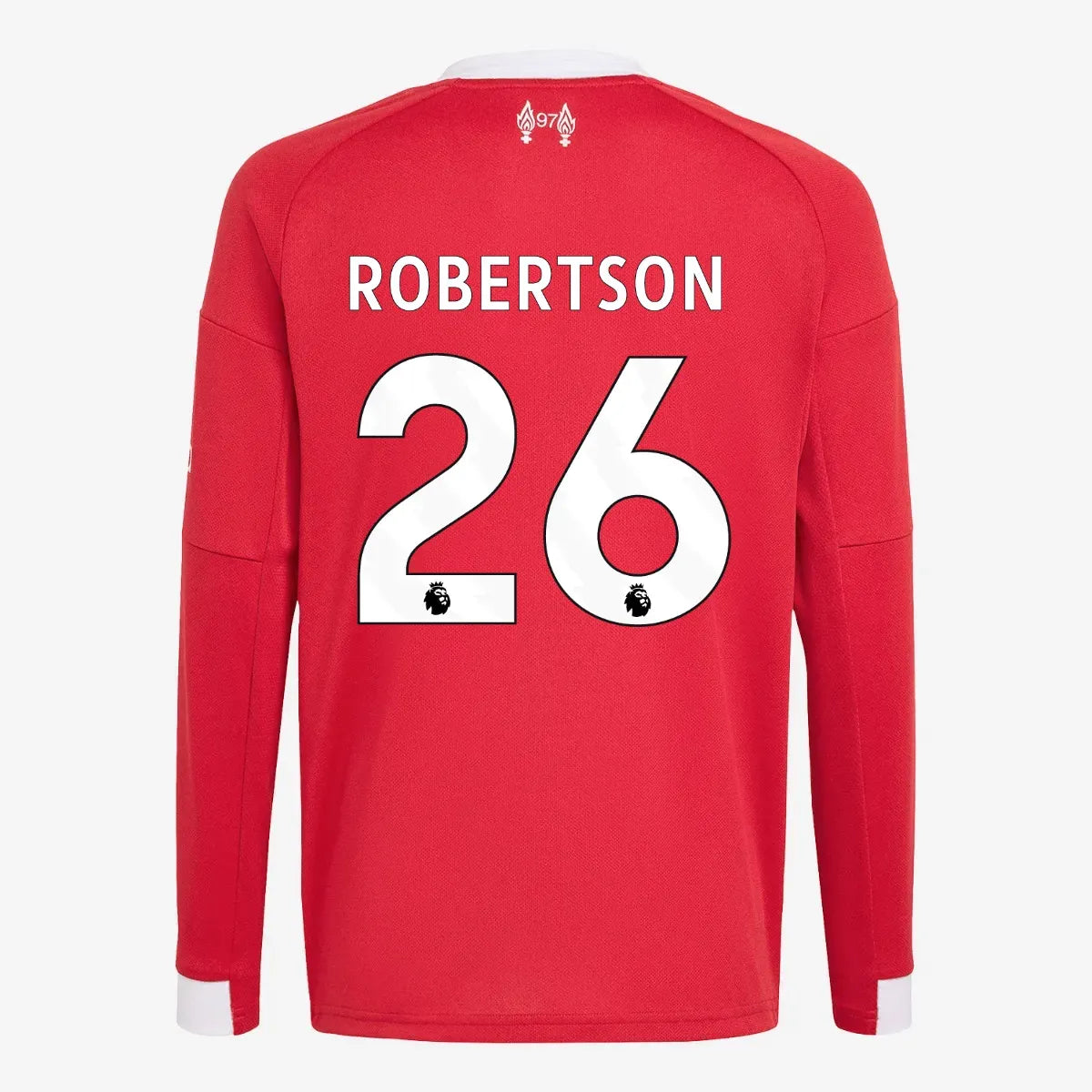 adidas 2025-26 Liverpool Men's Stadium Home Long-Sleeve Soccer Jersey