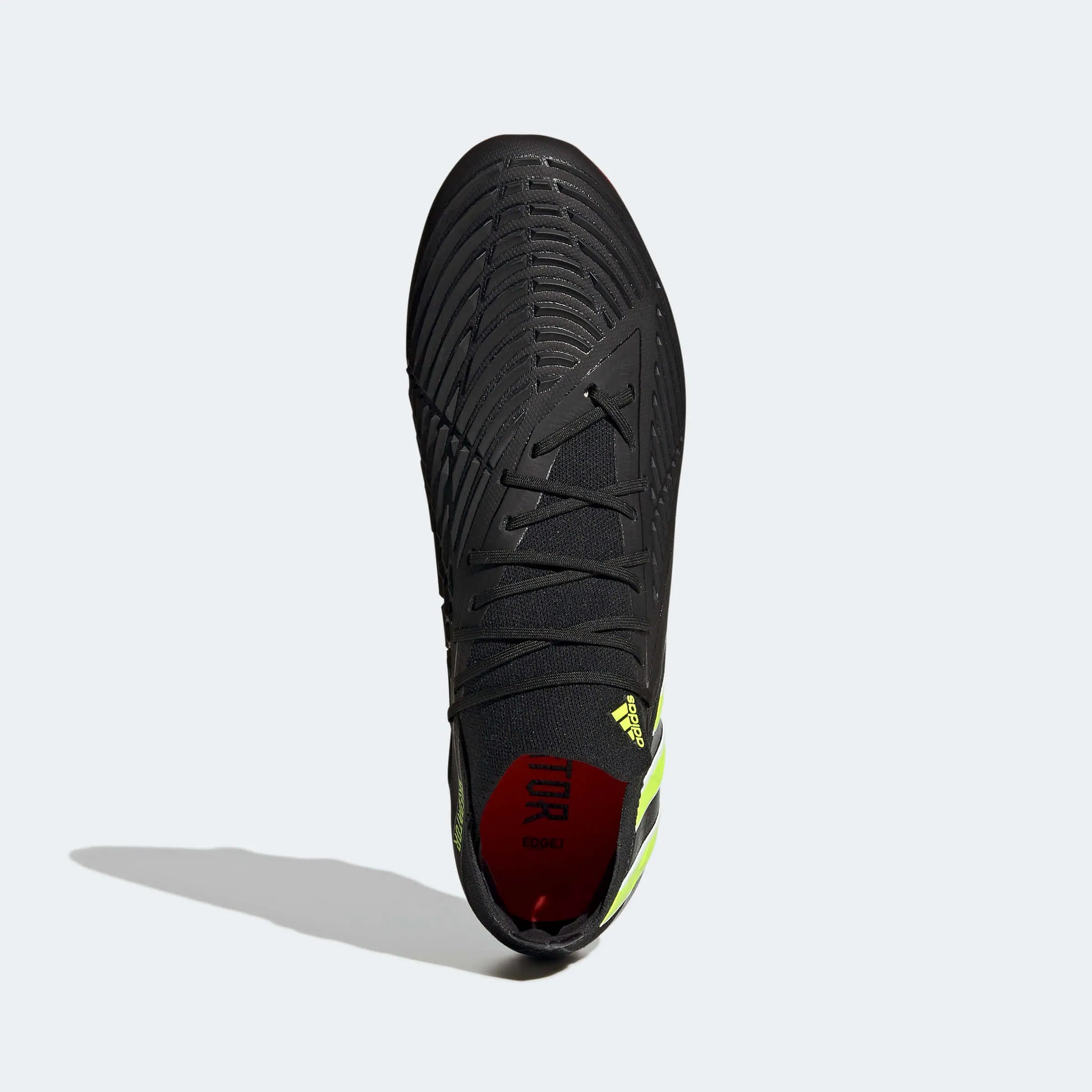 adidas Predator Edge .1 Low FG - Black-Solar Yellow (Top)