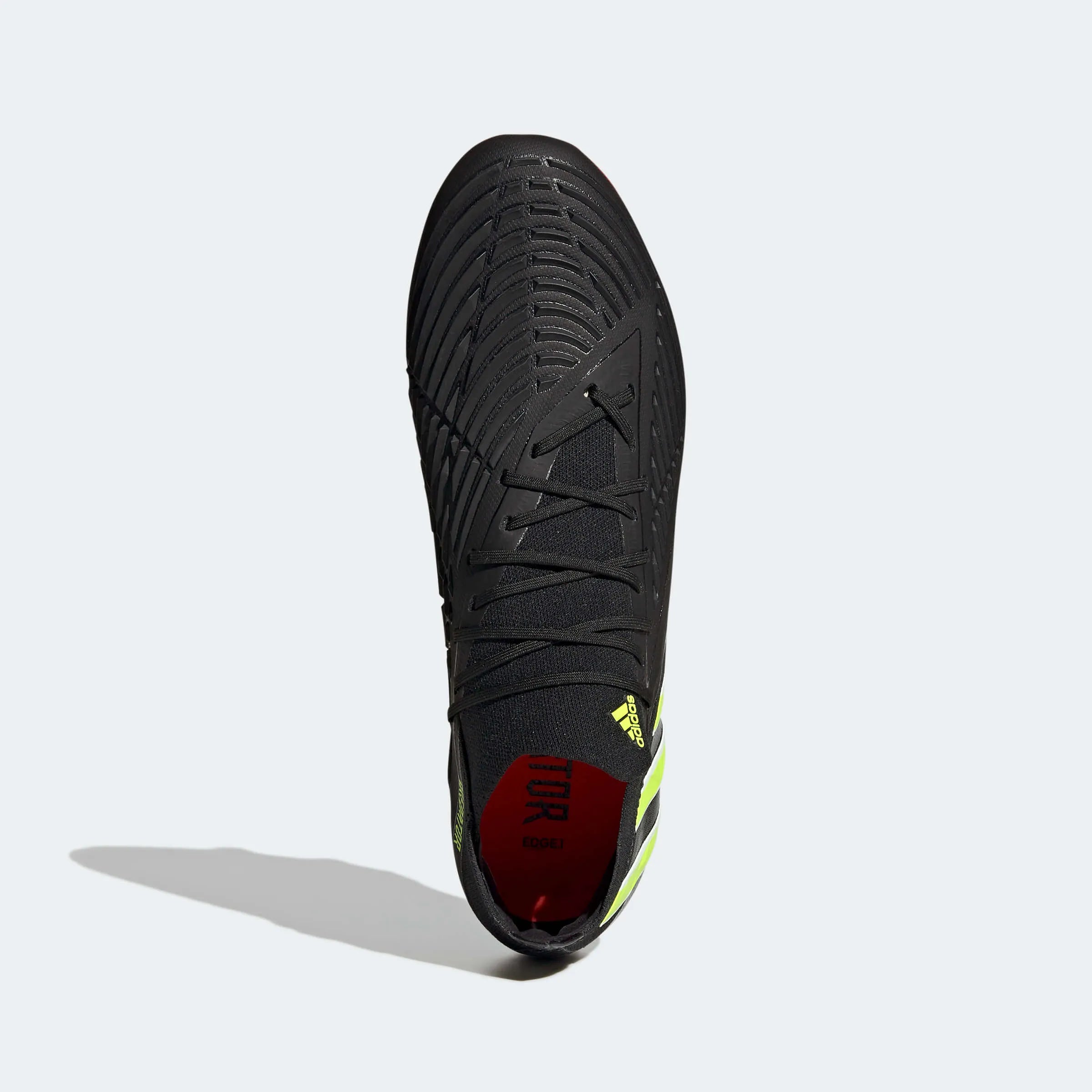 adidas Predator Edge .1 Low FG - Black-Solar Yellow (Top)