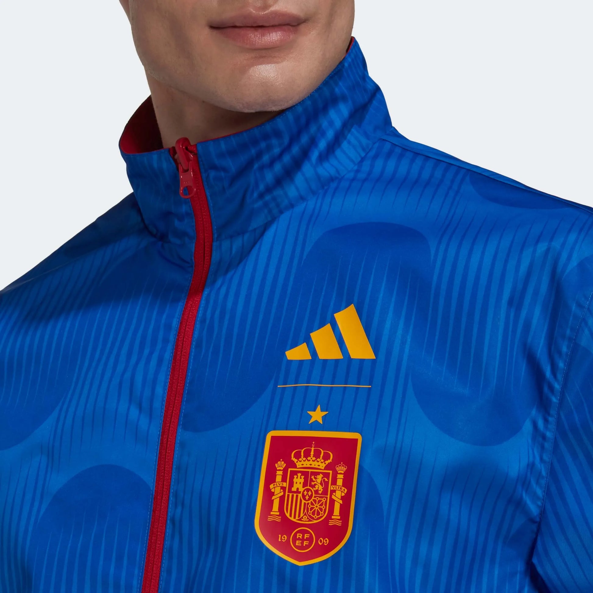 adidas 2022-23 Spain WC Anthem Jacket (Detail 1)