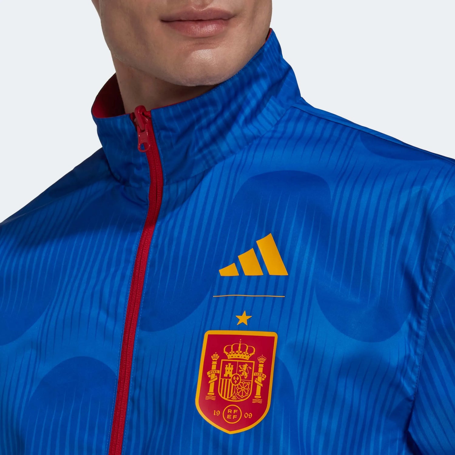adidas 2022-23 Spain WC Anthem Jacket (Detail 1)