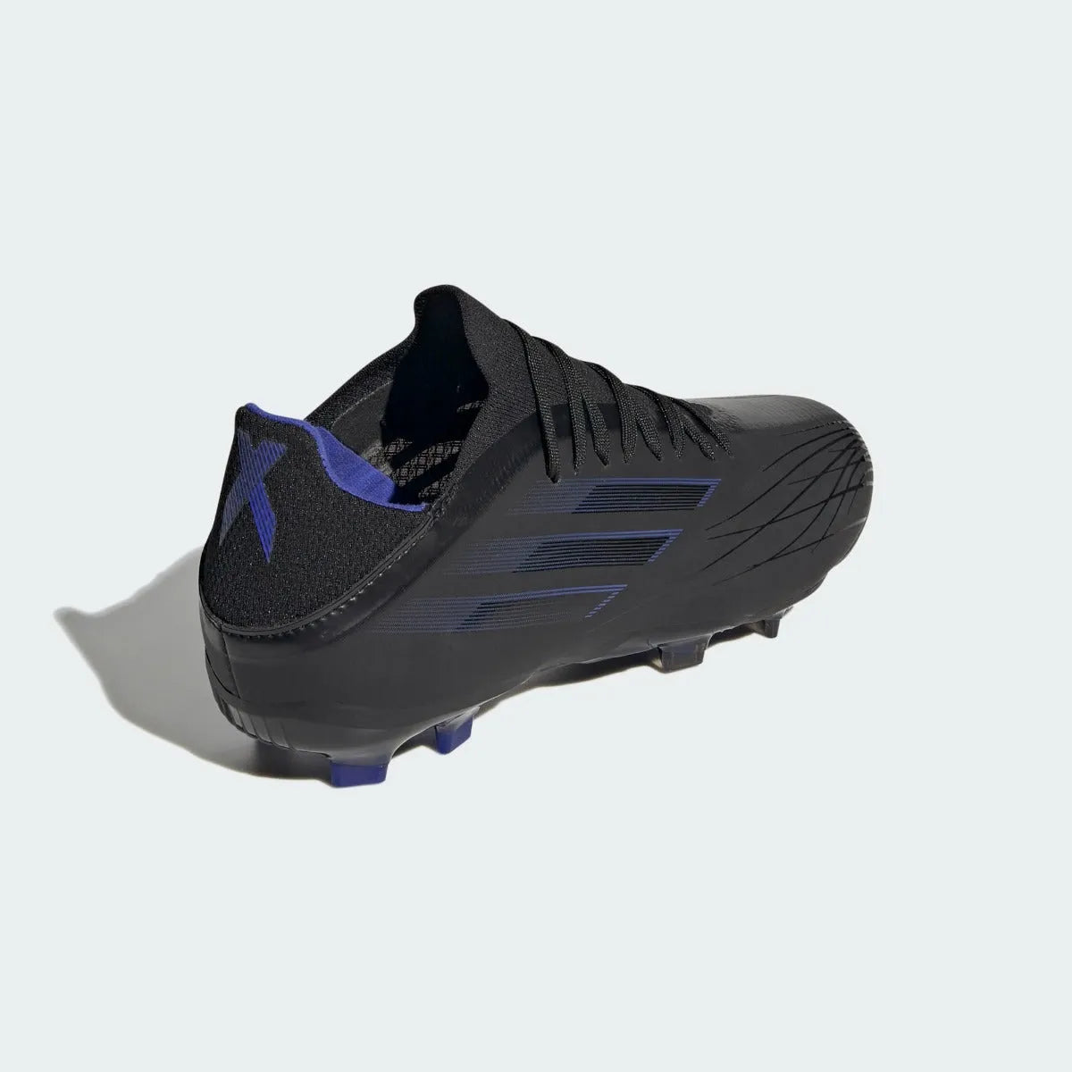 Adidas JR X Speedflow .1 FG - Black-Sonic Ink (Diagonal 2)