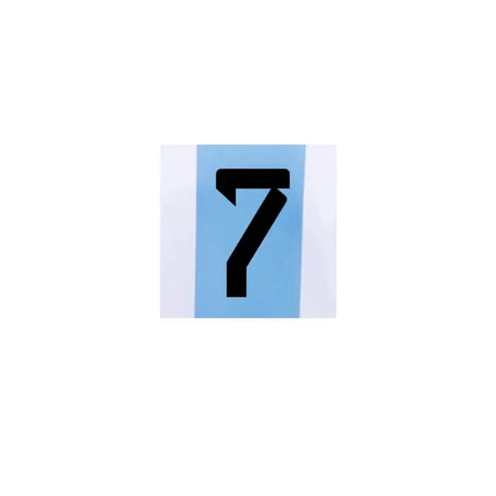 Argentina 2022-23 Home De Paul #7 Jersey Name Set (Front)