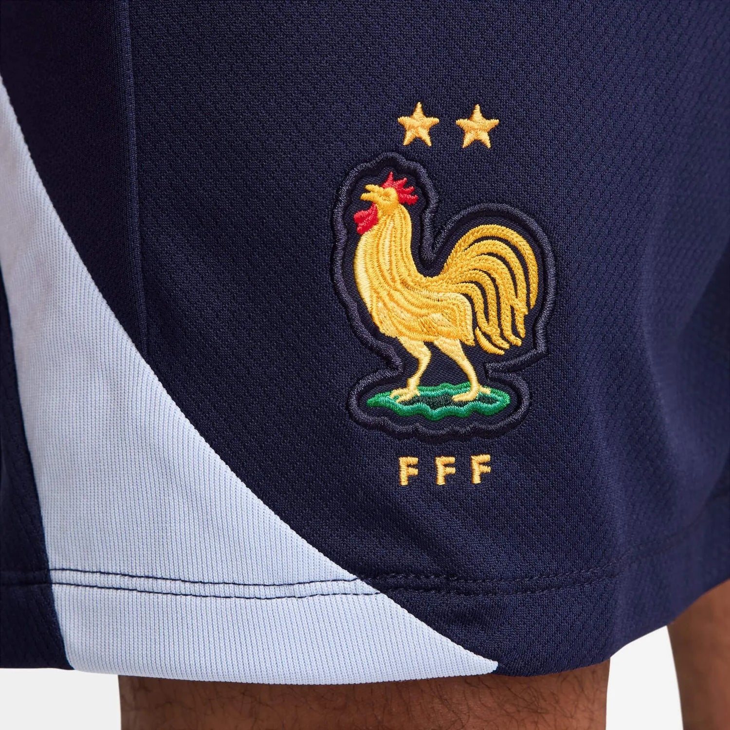 Nike 2024-25 France Dri-Fit Knit Shorts (Detail 3)