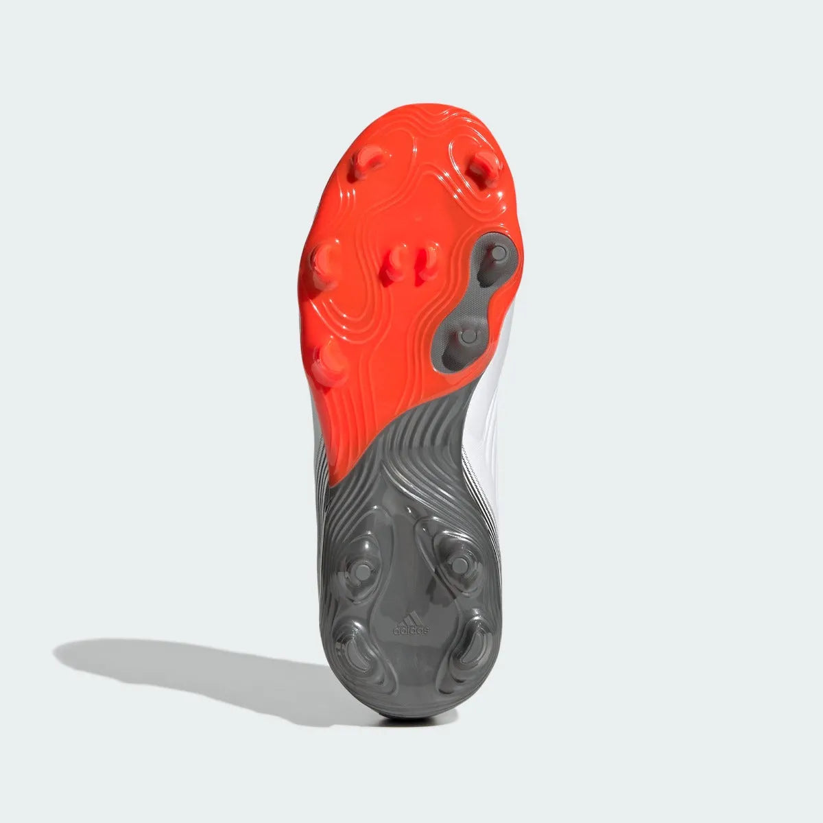 Adidas JR Copa Sense .1 FG - White-Grey-Solar Red (Bottom)