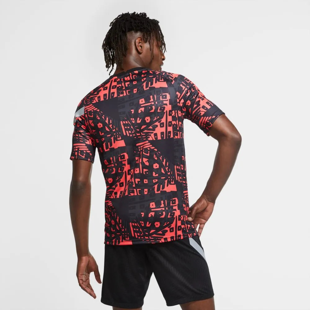 Nike 2020-21 Liverpool Dry-Fit Training Top - Black-Crimson
