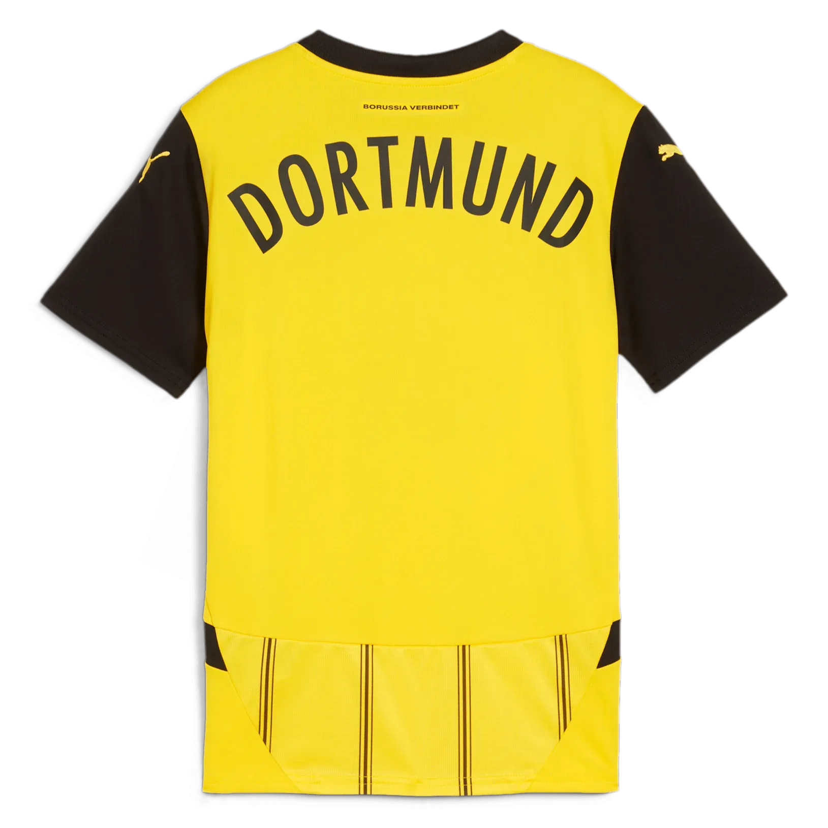 Puma 2024-25 Borussia Dortmund Youth Stadium Home Jersey (Back)