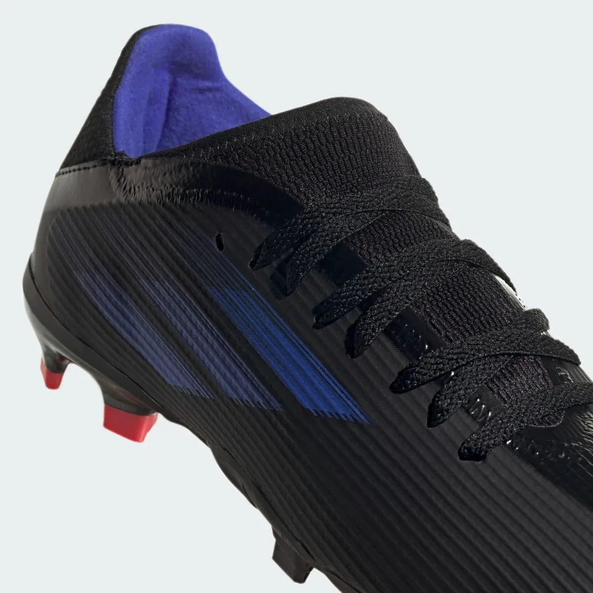 Adidas JR X Speedflow .3 FG - Black-Sonic Ink (Detail 1)