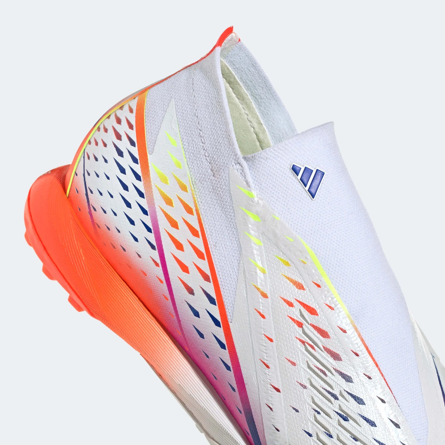adidas Predator Edge.1 Turf - White-Yellow-Blue (Detail 3)