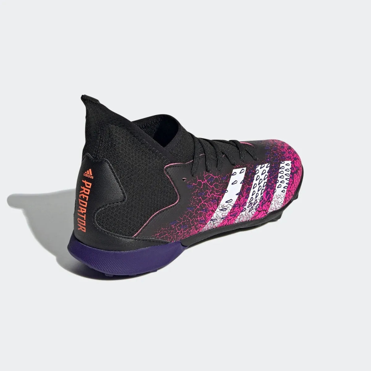 Adidas JR Predator Freak .3 TF - Black-Pink-Purple (Diagonal 2)