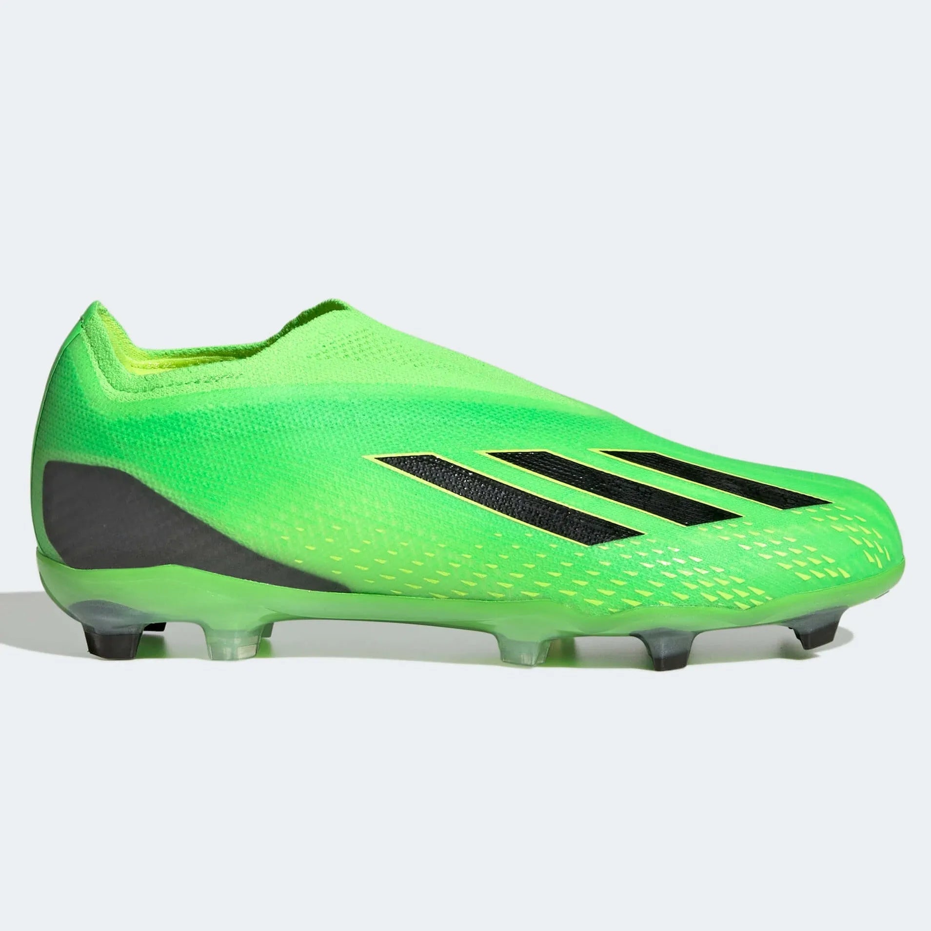 adidas JR X Speedportal + FG - Solar Green-Black (Side 1)