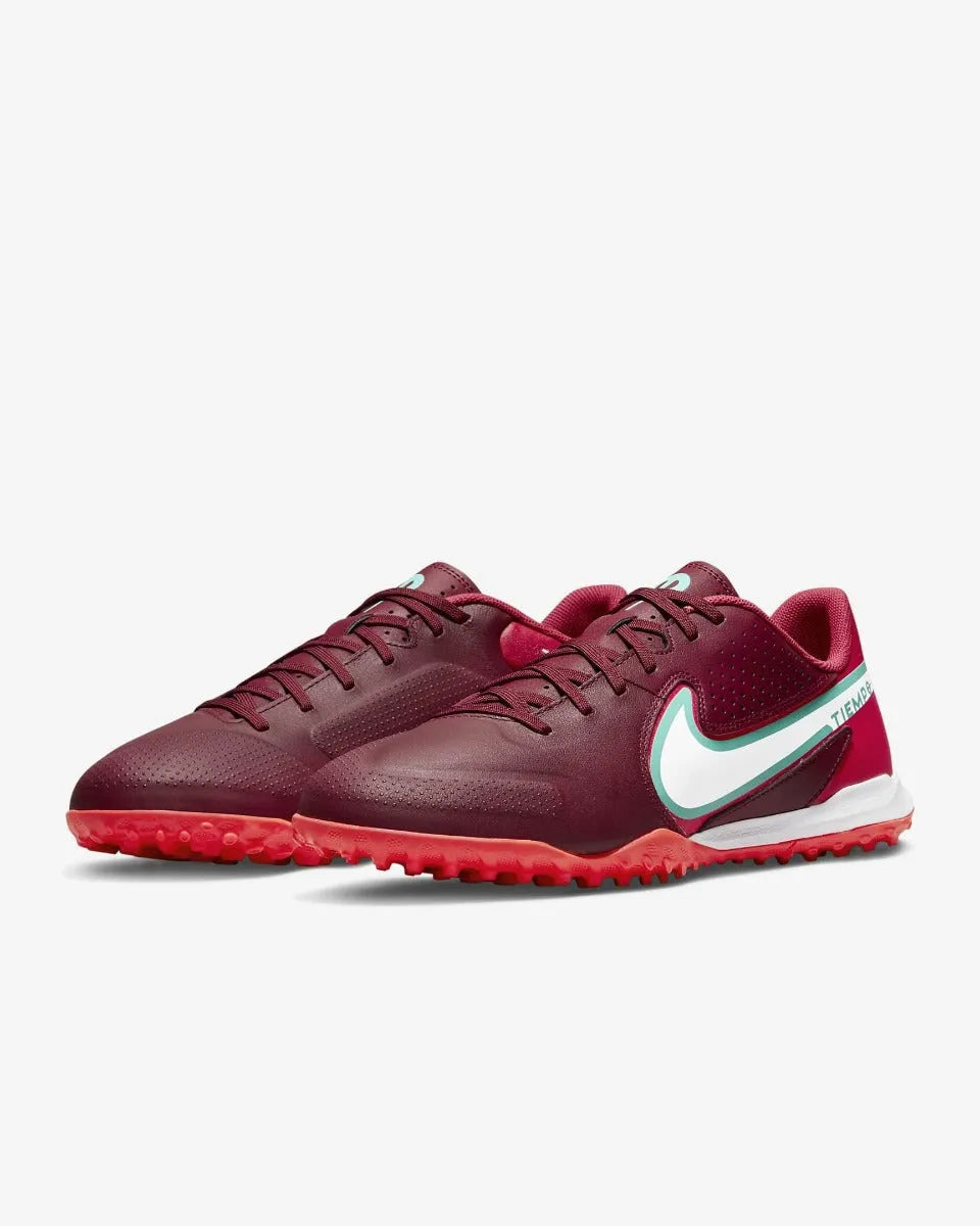 Nike Legend 9 Academy Turf - Team Red-White (Pair - Diagonal)